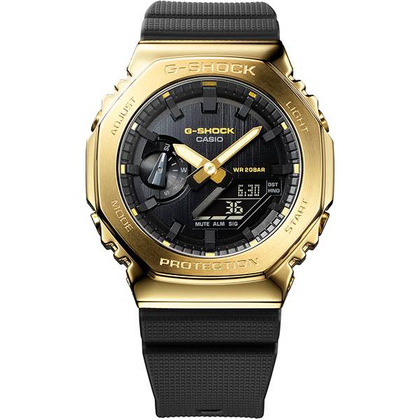 G-SHOCK Analog-Digitaluhr CasiOak, Carbon Core gold large von G-SHOCK