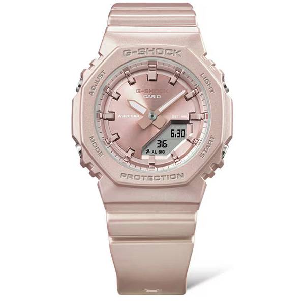 G-SHOCK Analog-Digitaluhr CasiOak, Carbon Core rosé silk von G-SHOCK