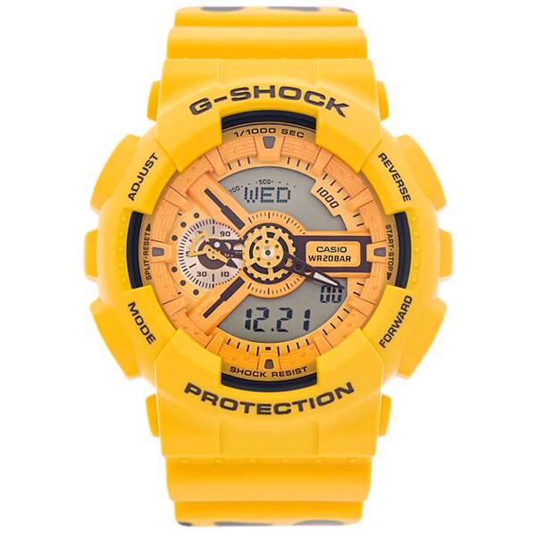 G-SHOCK Analog-Digitaluhr, honiggelb limitiert von G-SHOCK