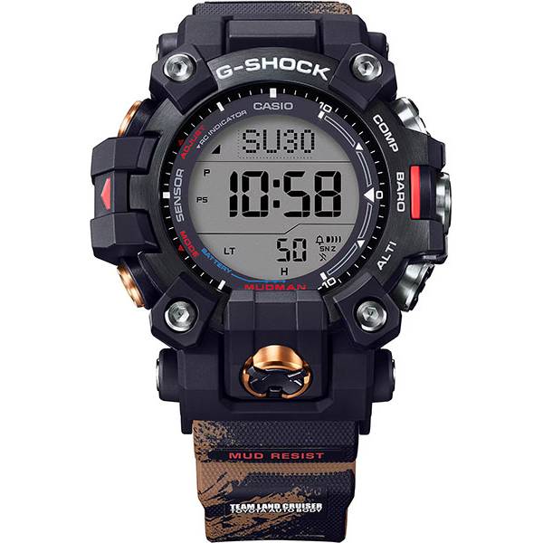 G-SHOCK Mudman, Funk-Solaruhr Kompass-Alti-Baro-Thermometer von G-SHOCK