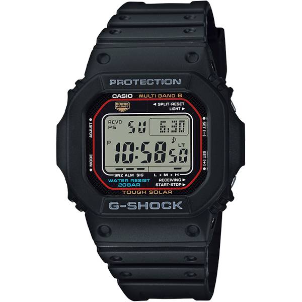 G-SHOCK Origin Digitaluhr, Solar Funkuhr schwarz von G-SHOCK