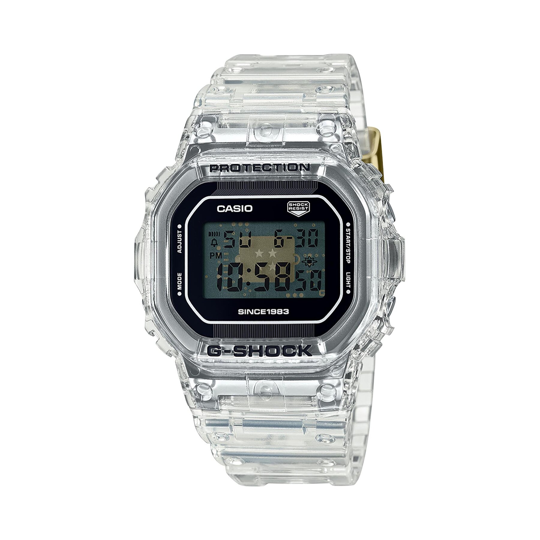 Uhr G-Shock 40th Anniversary Clear Remix DW-5040RX-7ER Transparent von G-SHOCK