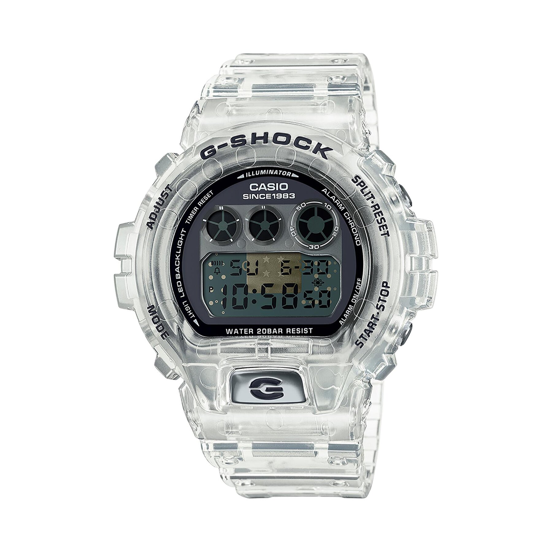 Uhr G-Shock 40th Anniversary Clear Remix DW-6940RX-7ER Transparent von G-SHOCK