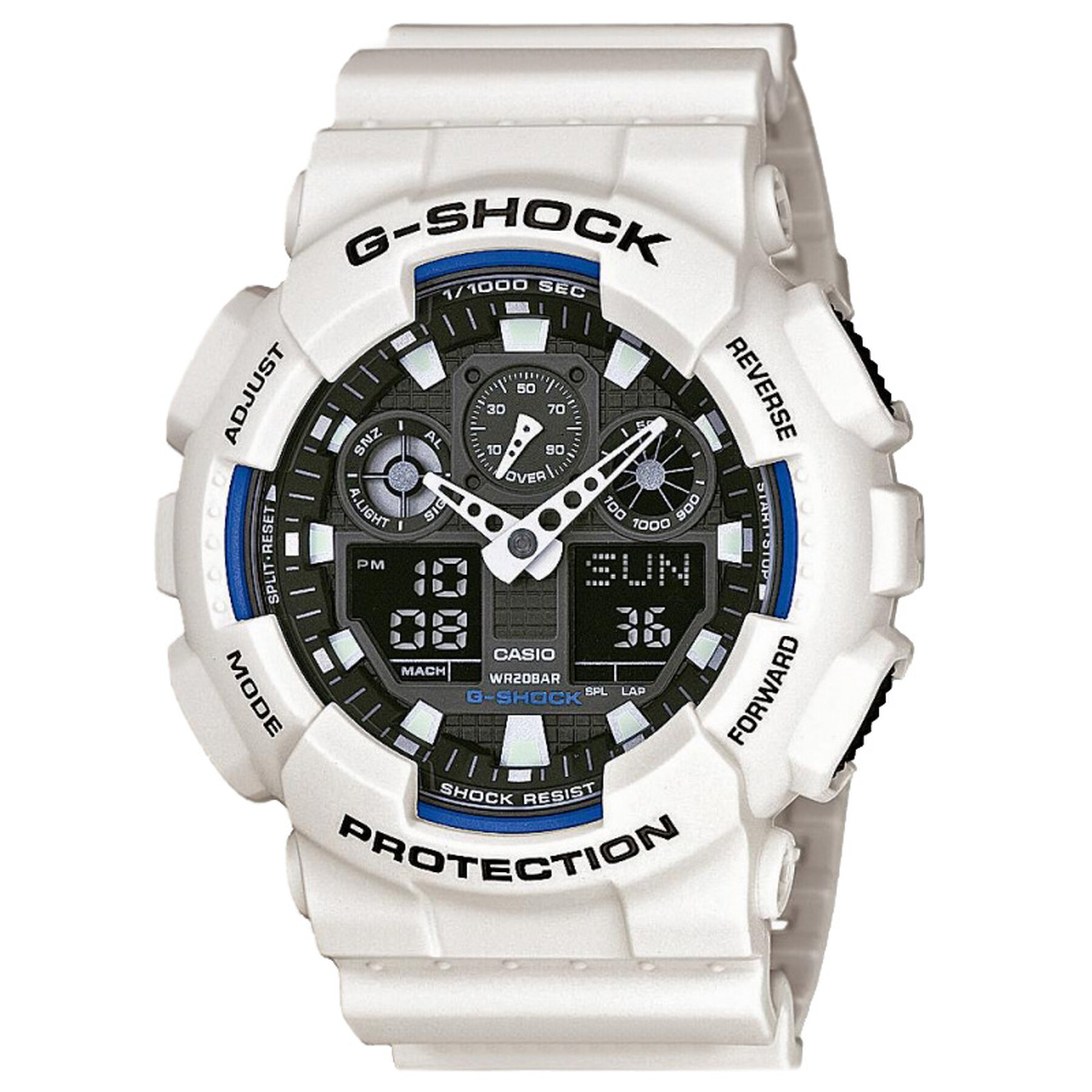 Uhr G-Shock GA-100B-7AER Weiß von G-SHOCK