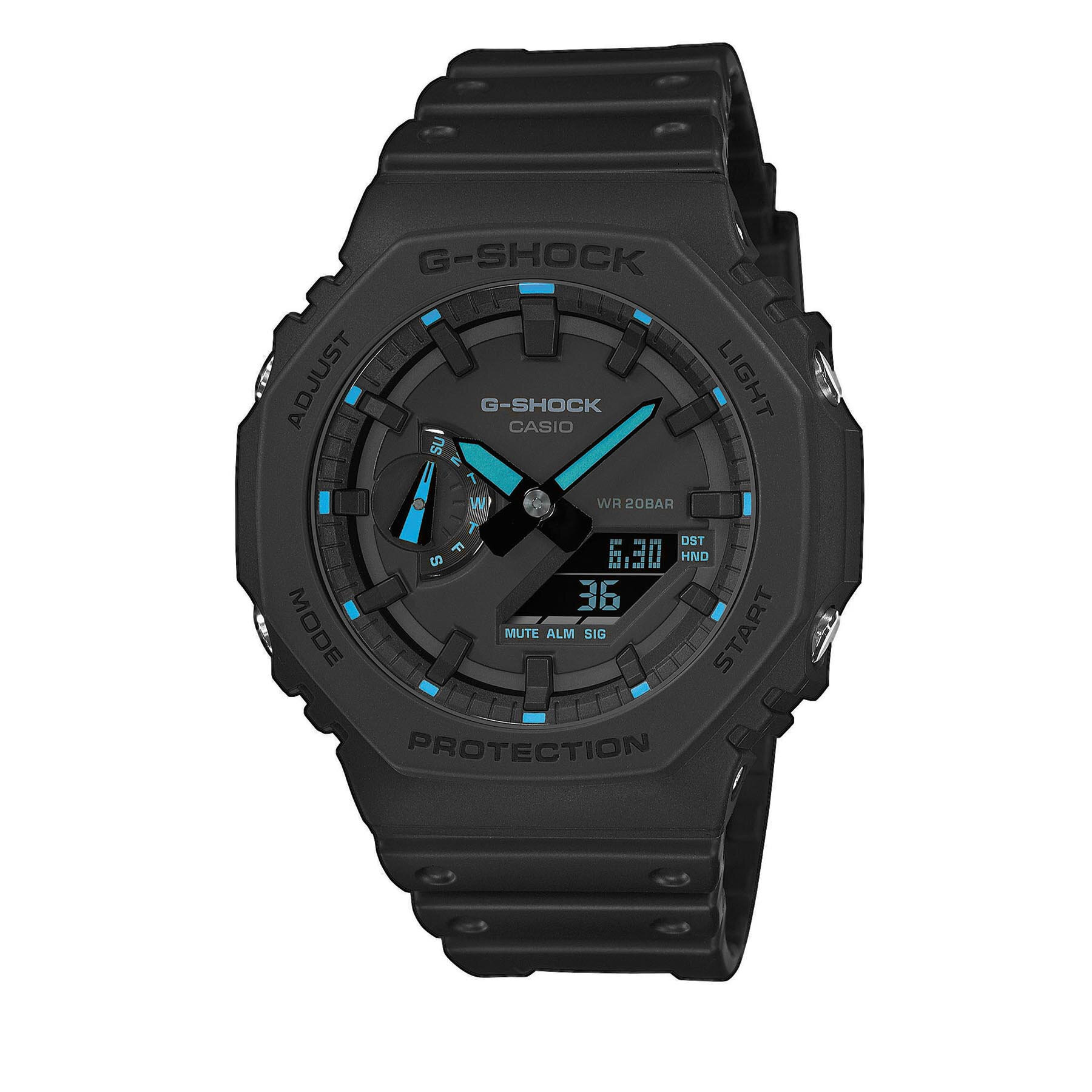 Uhr G-Shock GA-2100-1A2ER Schwarz von G-SHOCK