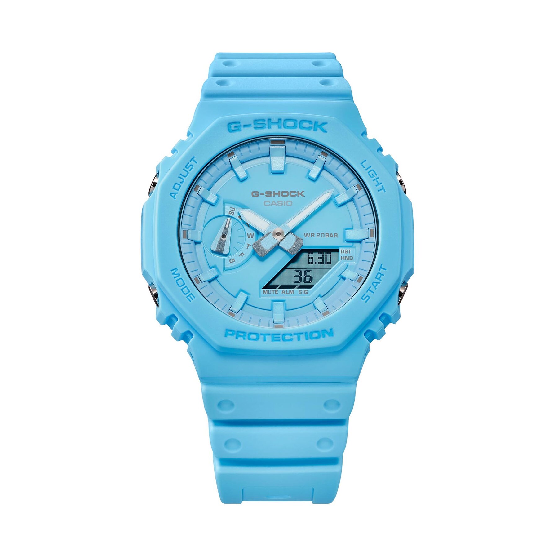 Uhr G-Shock GA-2100-2A2ER Blau von G-SHOCK