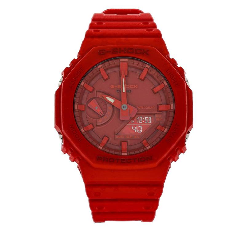 Uhr G-Shock GA-2100-4AER Rot von G-SHOCK