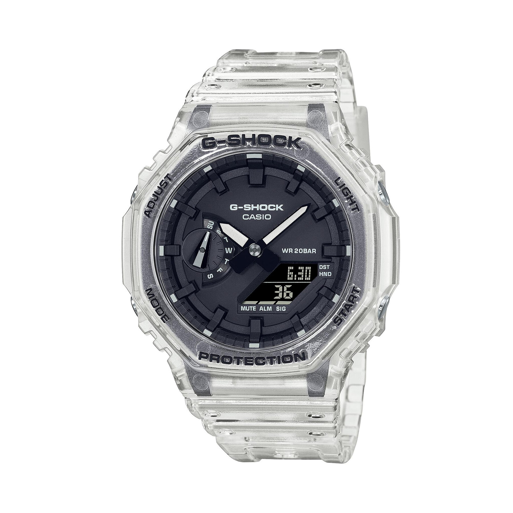 Uhr G-Shock GA-2100SKE-7AER Weiß von G-SHOCK