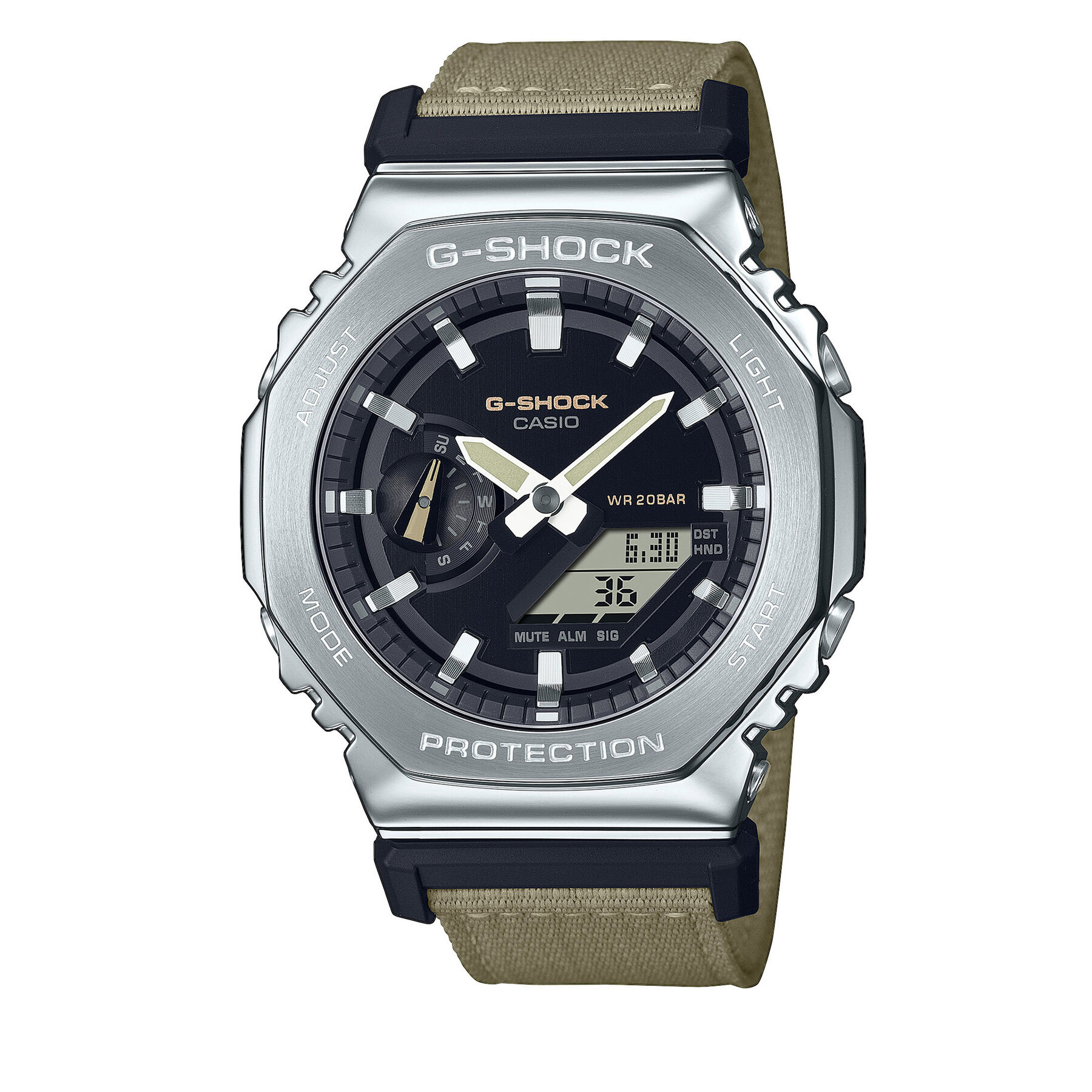 Uhr G-Shock GM-2100C -5AER Silberfarben von G-SHOCK