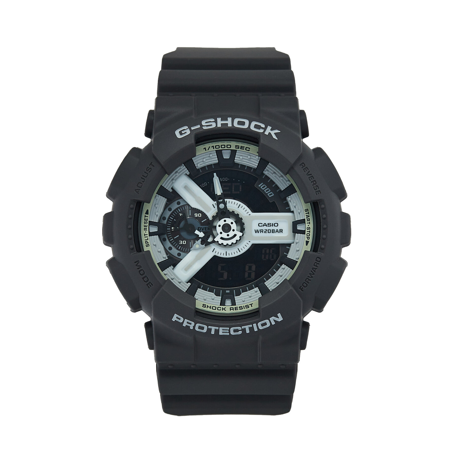 Uhr G-Shock Hidden Glow GA-110HD-8AER Grau von G-SHOCK