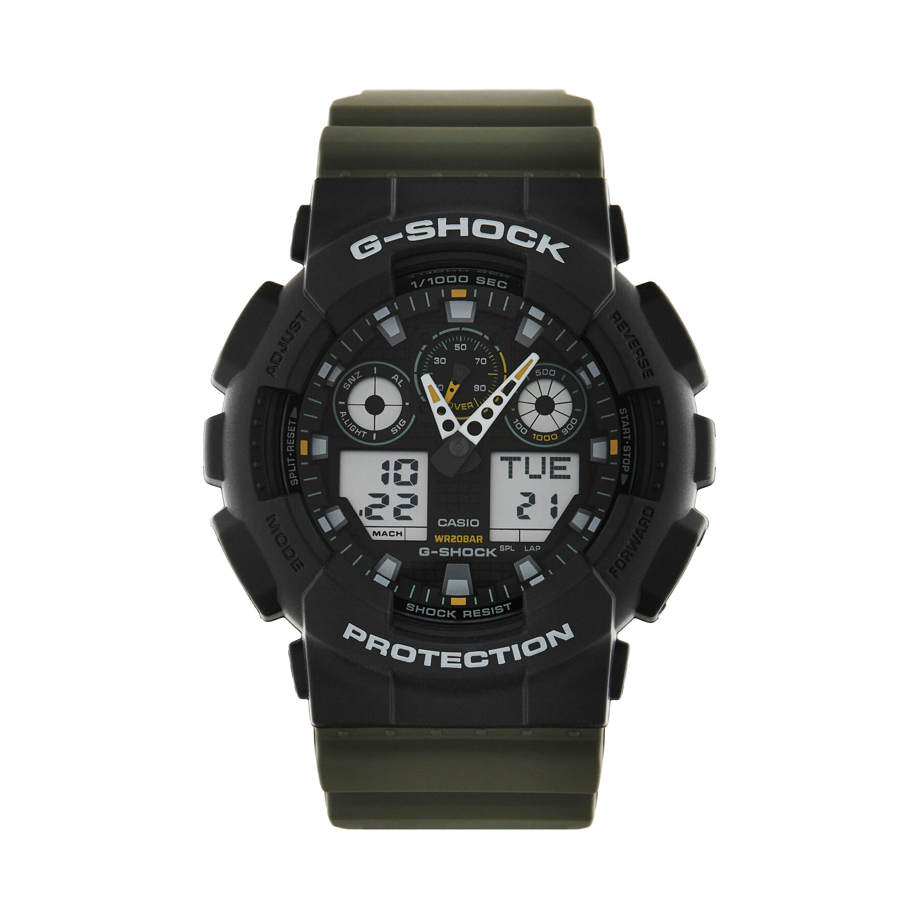 Uhr G-Shock Two Tune Utility GA-100TU-1A3ER Khakifarben von G-SHOCK