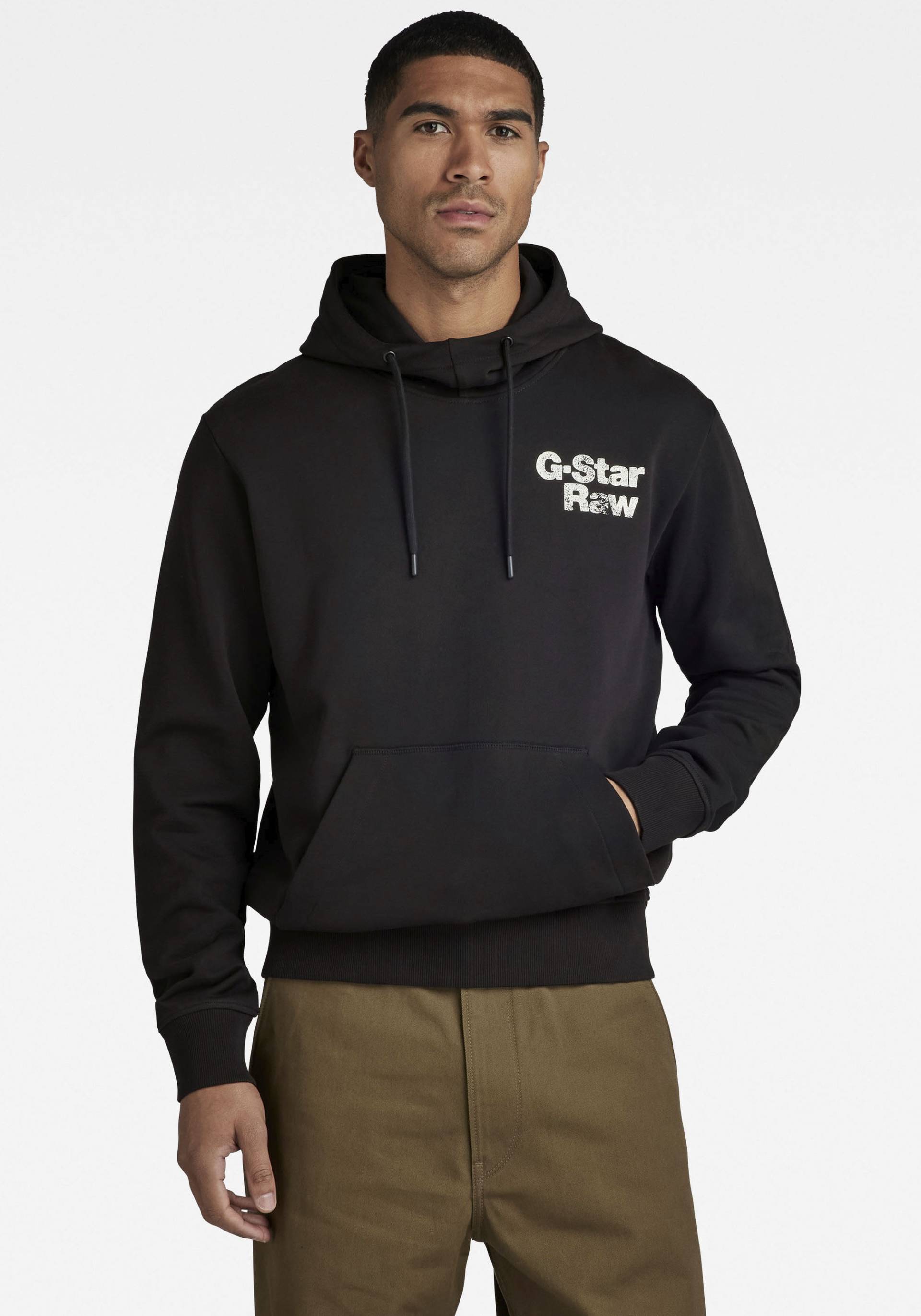 G-STAR Hoodie »Back print hdd sw« von G-STAR