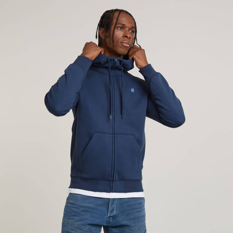 G-STAR Kapuzensweatjacke »Premium Basic Hooded Zip Sweater« von G-STAR