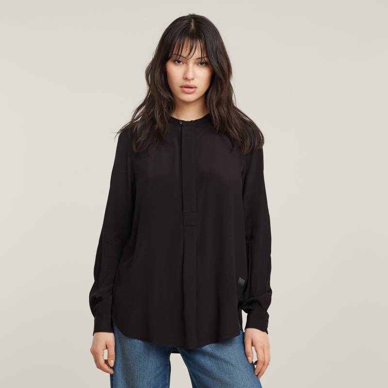 G-STAR Langarmbluse »Half Placket Top ls wmn«, mit verdeckter Knopfleiste von G-STAR