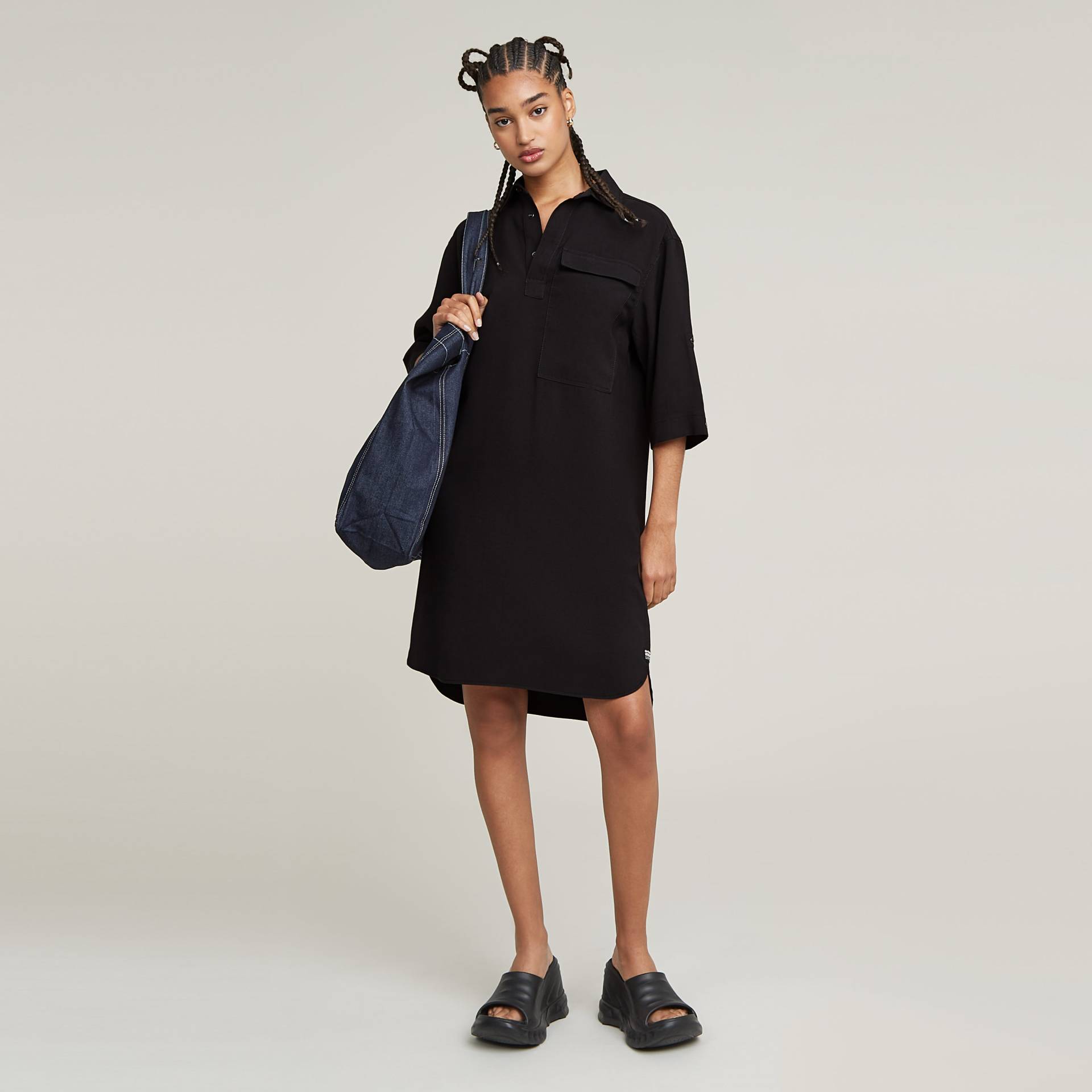 G-STAR Shirtkleid »Shirt Dress«, mit krempelbaren Ärmeln von G-STAR