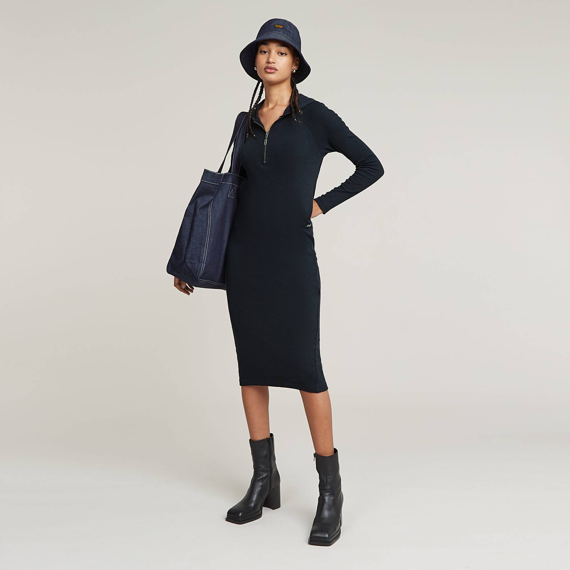 G-STAR Sommerkleid »Half Zip Hdd Slim Dress«, mit Kapuze G-STAR Sommerkleid »Half Zip Hdd Slim Dress«, mit Kapuze von G-STAR