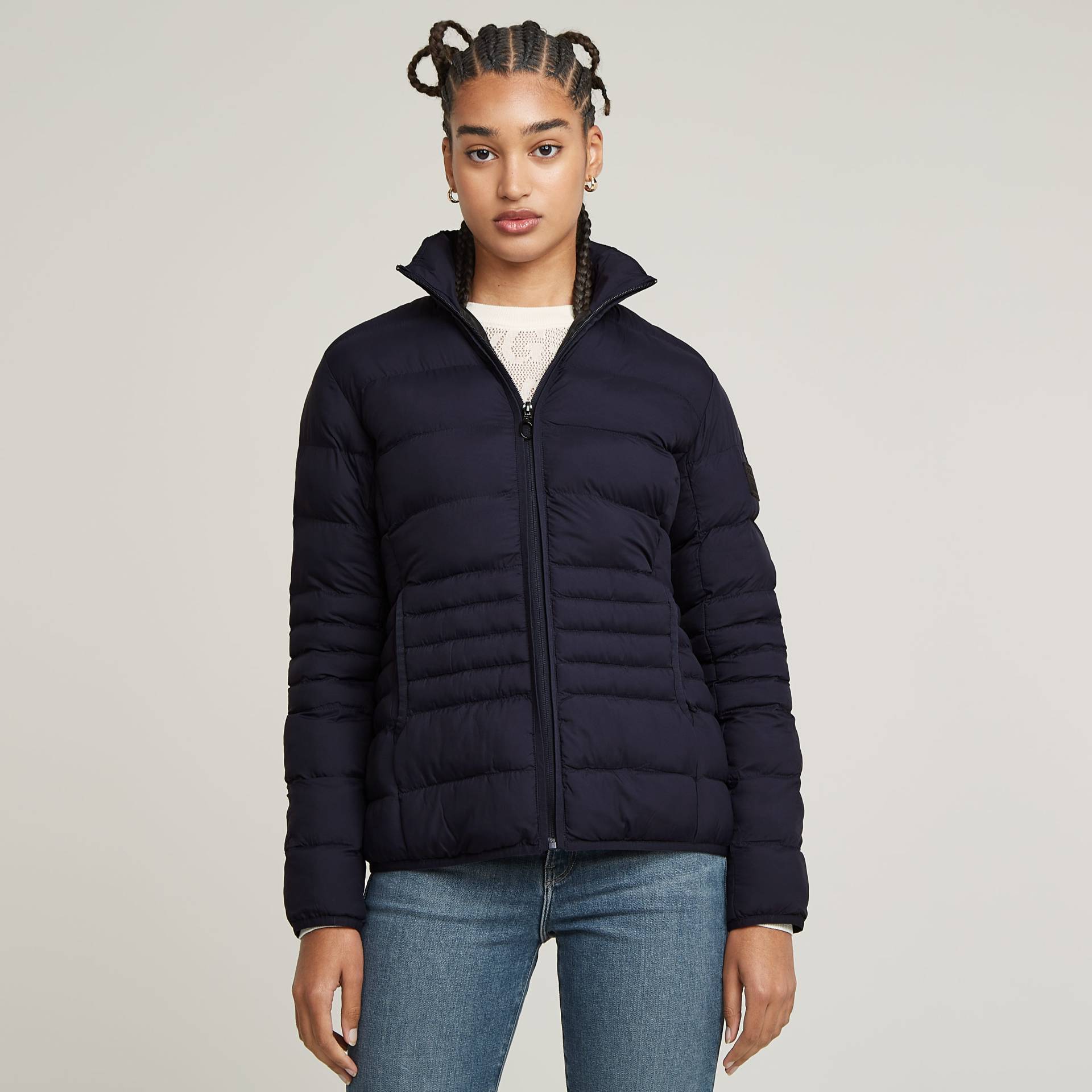 G-STAR Steppjacke »Light Weight Pdd Jacket«, ohne Kapuze, mit Logo Stickerei am Ärmel G-STAR Steppjacke »Light Weight Pdd Jacket«, ohne Kapuze, mit Logo Stickerei am Ärmel von G-STAR