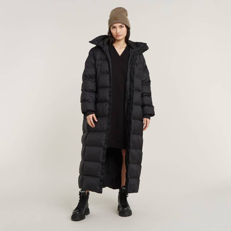 G-STAR Steppjacke »Whistler Long Puffer«, mit Kapuze, mit zusätzlichem Kordelzug innen von G-STAR