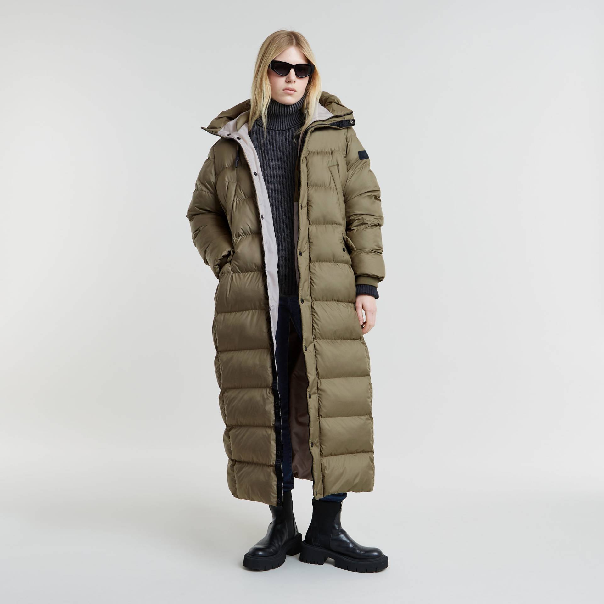 G-STAR Steppjacke »Whistler Long Puffer«, mit Kapuze, mit zusätzlichem Kordelzug innen G-STAR Steppjacke »Whistler Long Puffer«, mit Kapuze, mit zusätzlichem Kordelzug innen von G-STAR