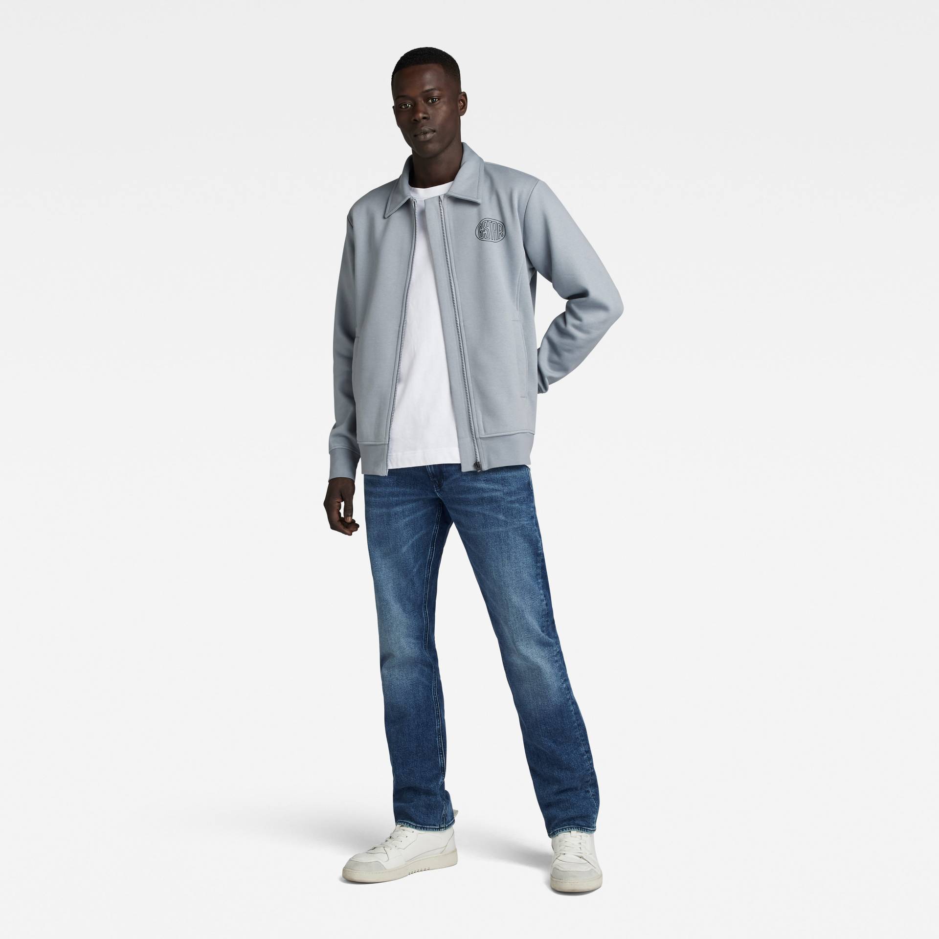 G-STAR Straight-Jeans »Mosa Straight«, mit hellen Nähten G-STAR Straight-Jeans »Mosa Straight«, mit hellen Nähten von G-STAR