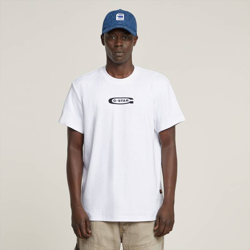 G-STAR T-Shirt »Old Skool Logo«, mit Frontprint von G-STAR