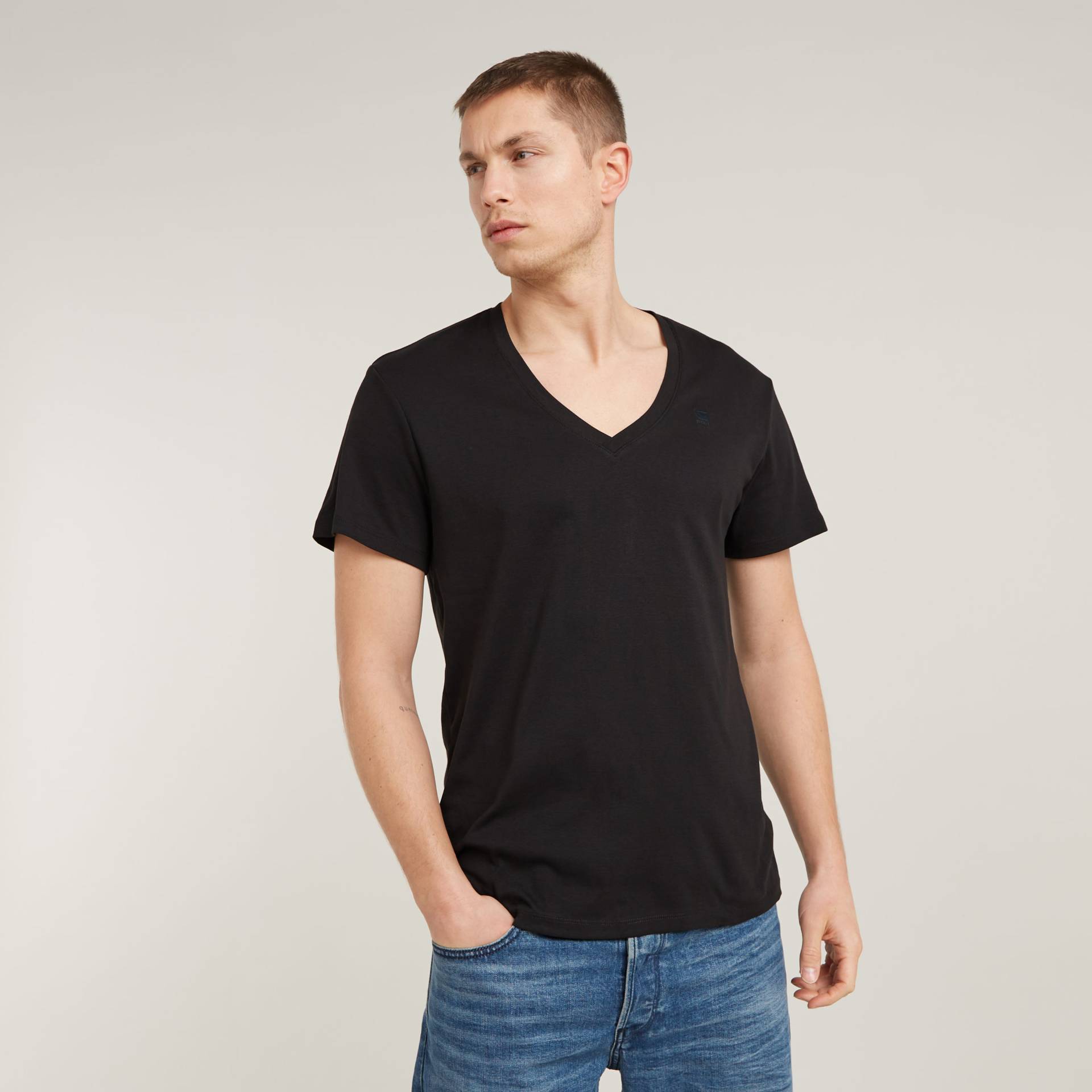 G-STAR V-Shirt, im Zweierpack von G-STAR