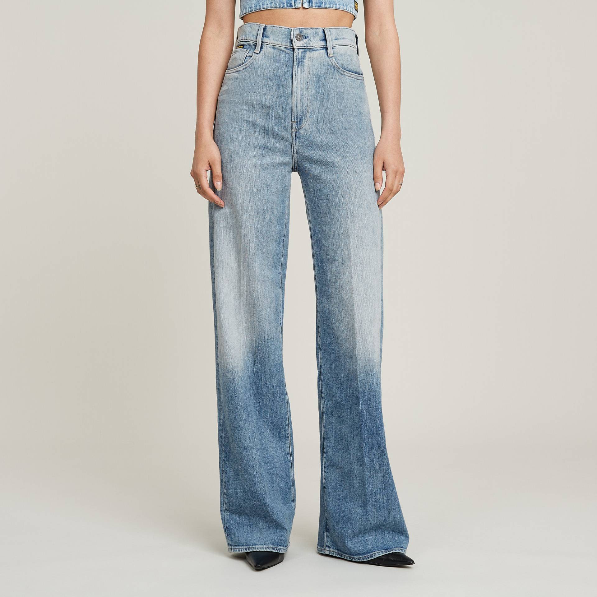 G-STAR Weite Jeans »Deck 2.0 High Loose Wmn«, im Five-Pocket Style von G-STAR