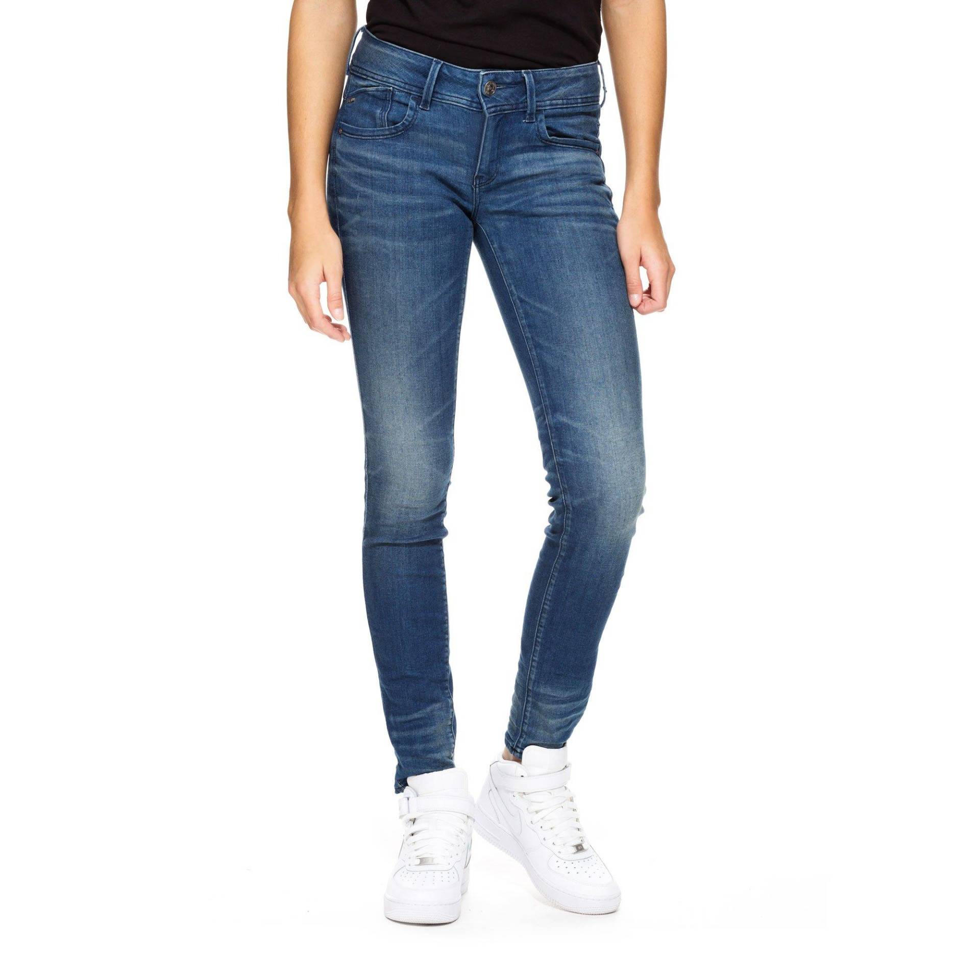 Jeans, Skinny Fit Damen Blau Denim L32/W26 von G-STAR