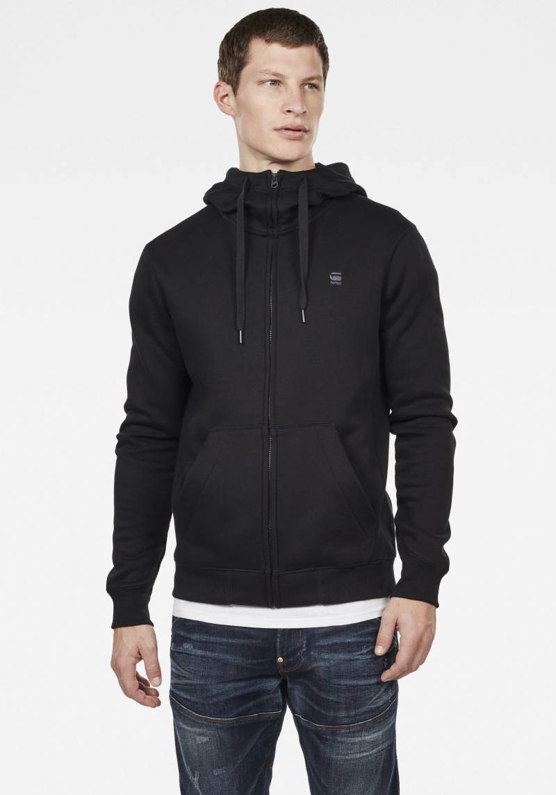 G-STAR Kapuzensweatjacke »Premium Basic Hooded Zip Sweater« von G-STAR