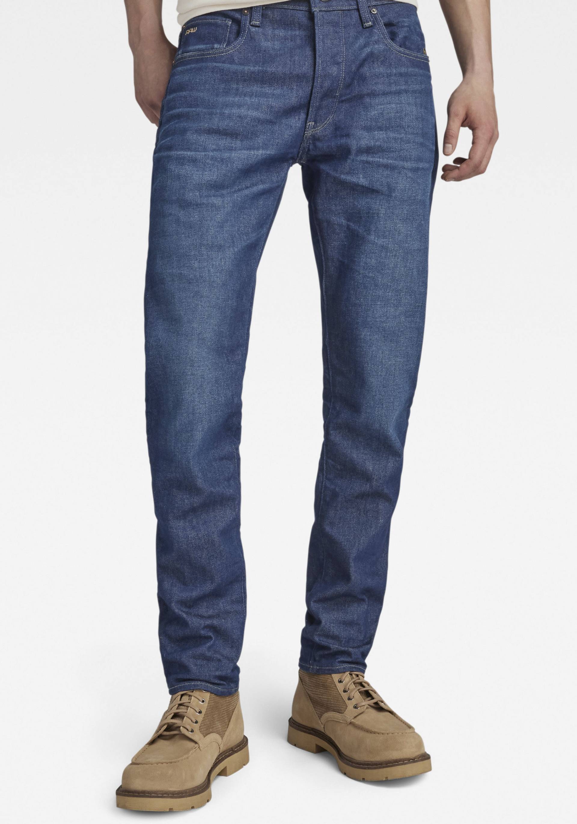 G-STAR Slim-fit-Jeans »3301 Slim«, mit toller Waschung und Elasthan von G-STAR