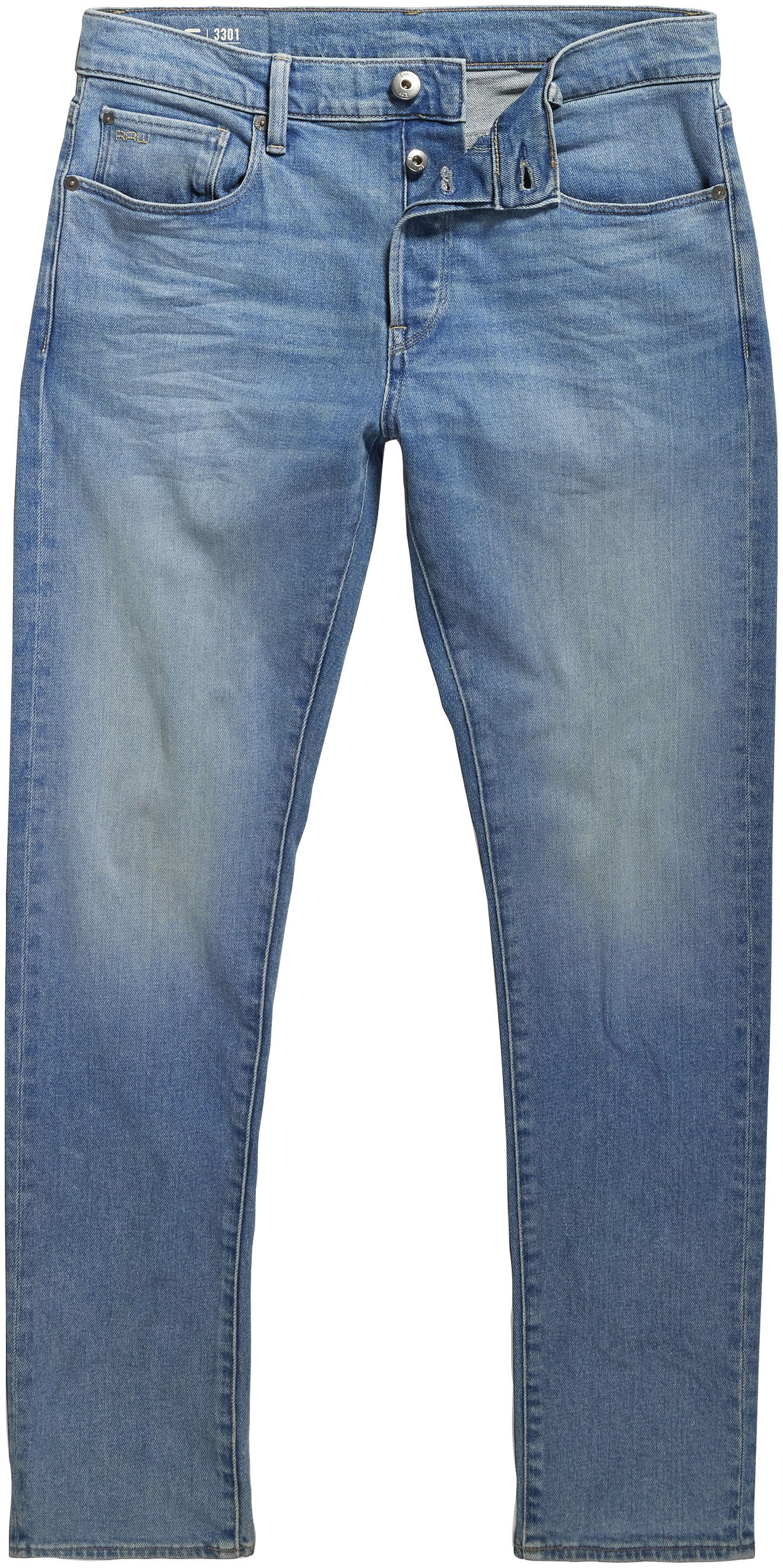 G-STAR Slim-fit-Jeans »3301 Slim«, mit toller Waschung und Elasthan von G-STAR