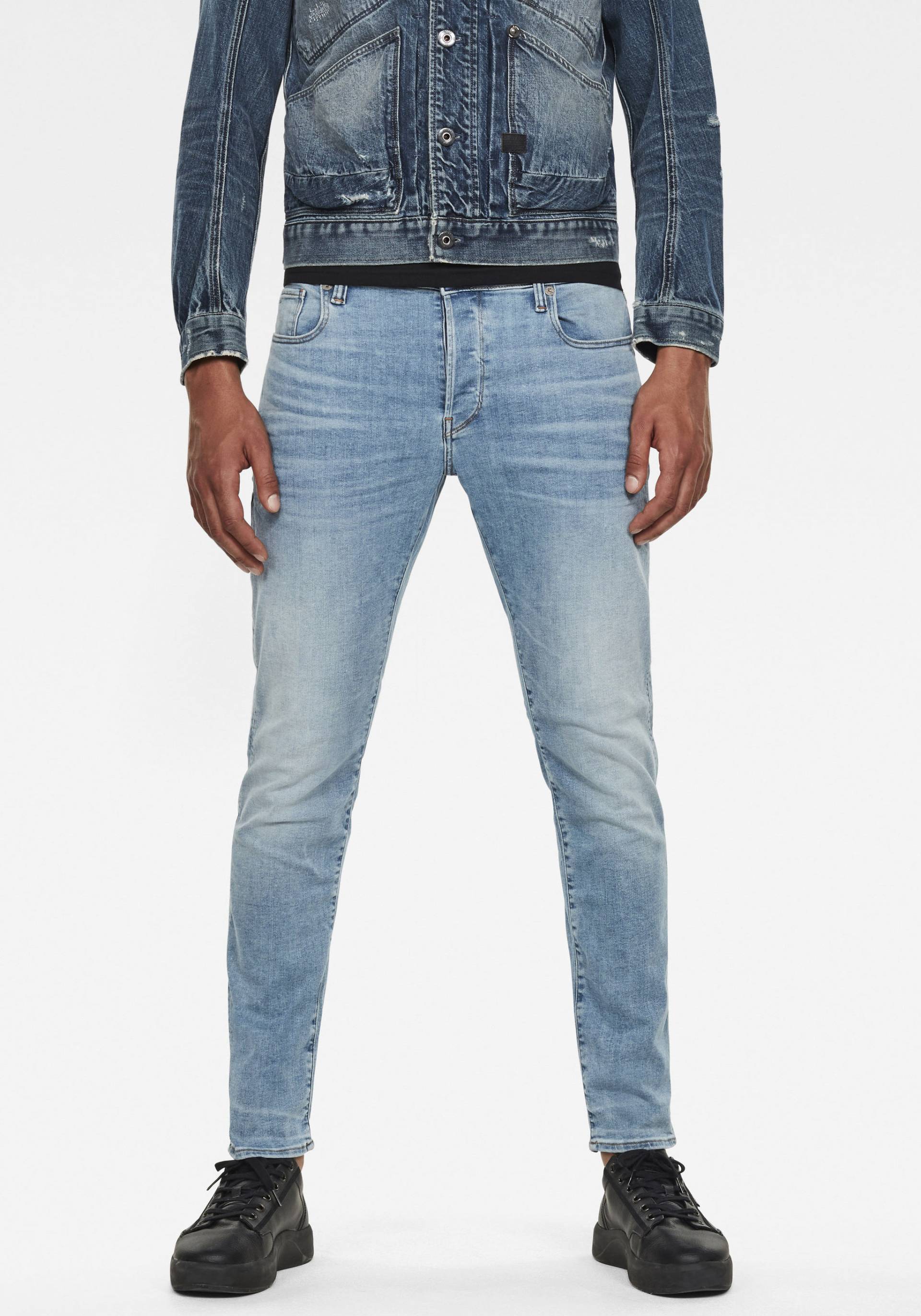 G-STAR Slim-fit-Jeans »3301 Slim«, mit toller Waschung und Elasthan von G-STAR