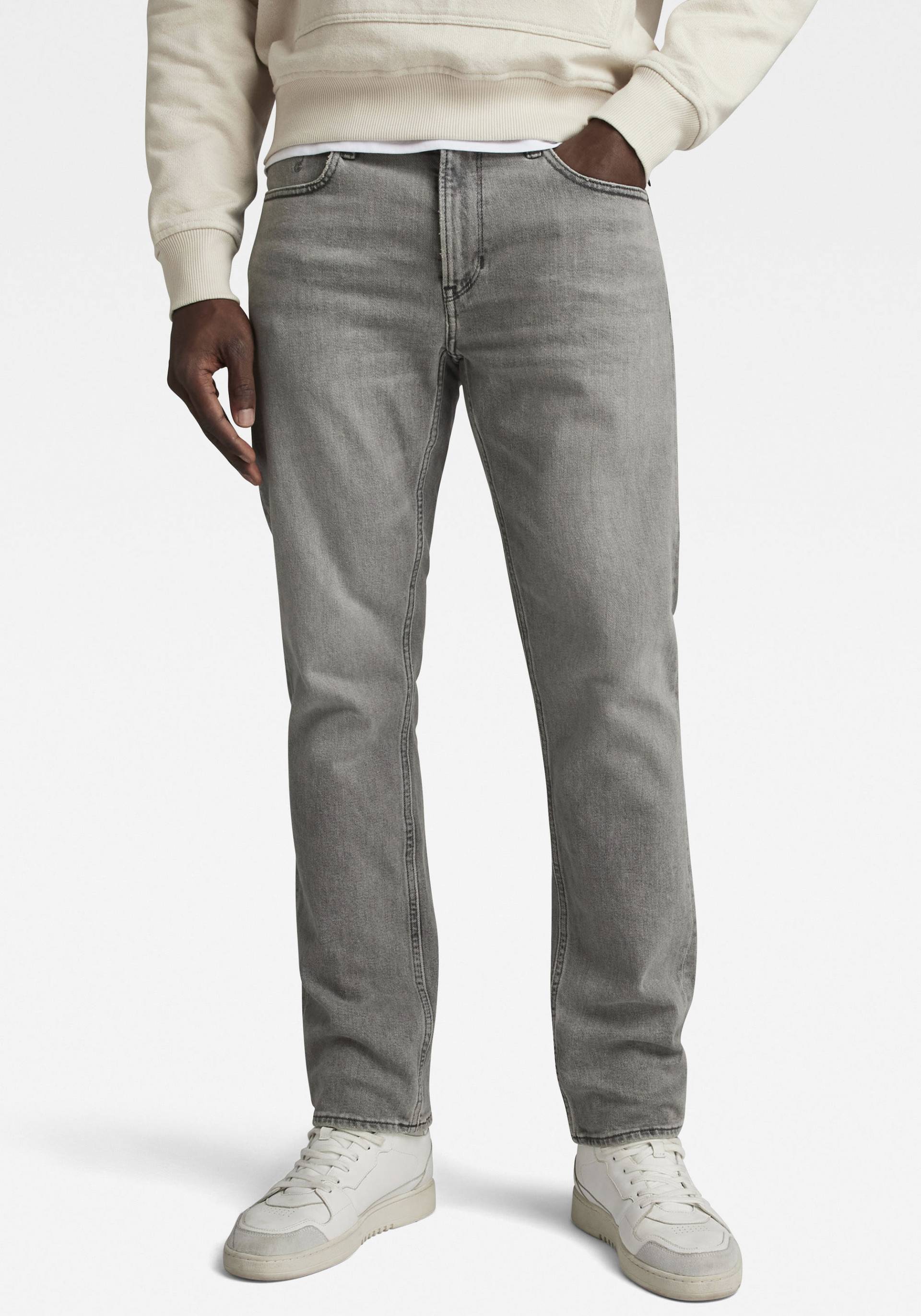 G-STAR Straight-Jeans »Mosa Straight«, mit hellen Nähten von G-STAR