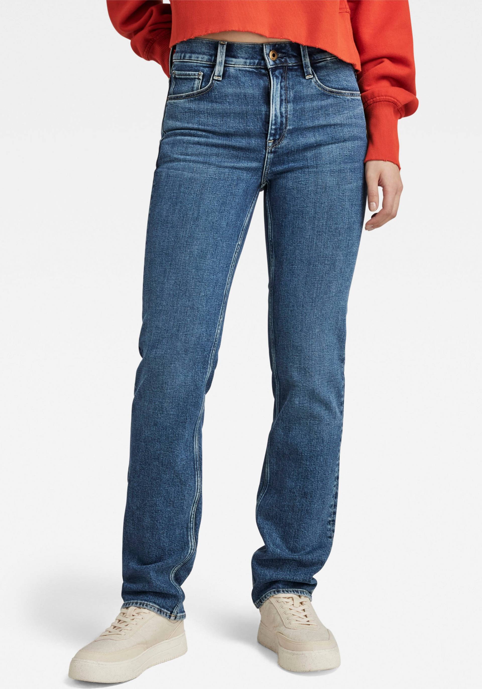 G-STAR Straight-Jeans »Strace Straight Wmn« G-STAR Straight-Jeans »Strace Straight Wmn« von G-STAR