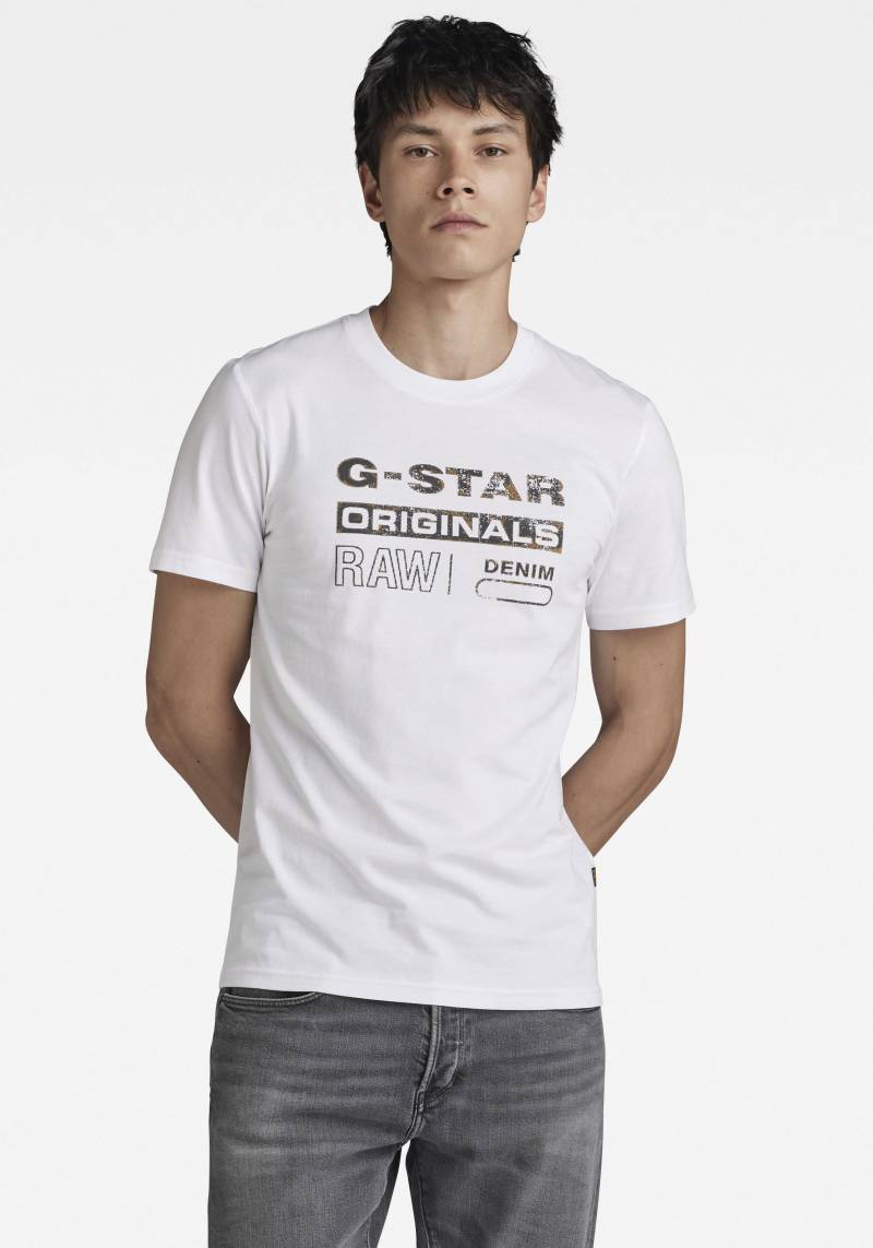 G-STAR T-Shirt »Distressed originals« von G-STAR