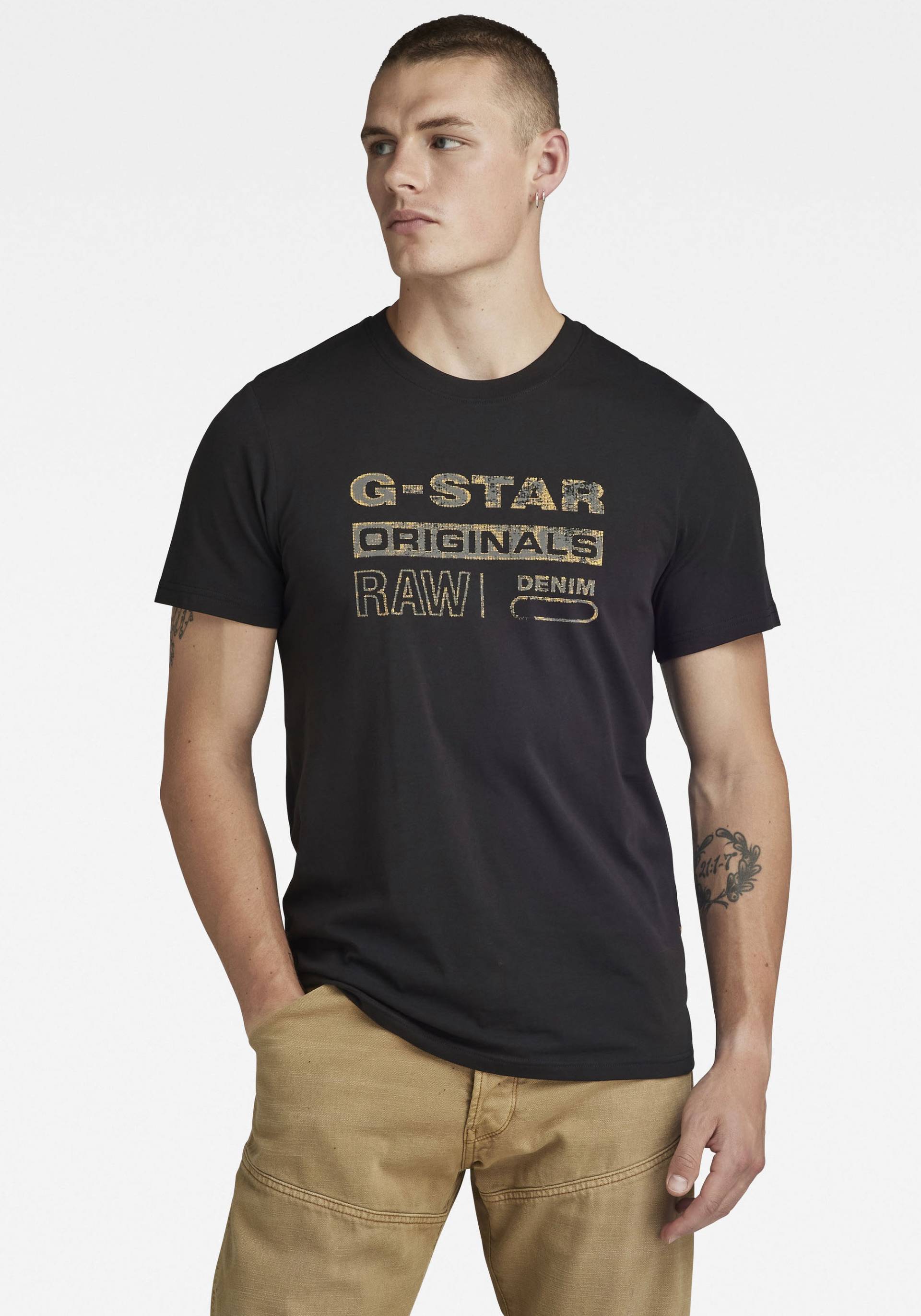 G-STAR T-Shirt »Distressed originals« von G-STAR