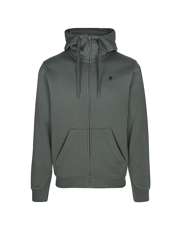 G-STAR RAW Sweatjacke  grau | L von G-Star Raw