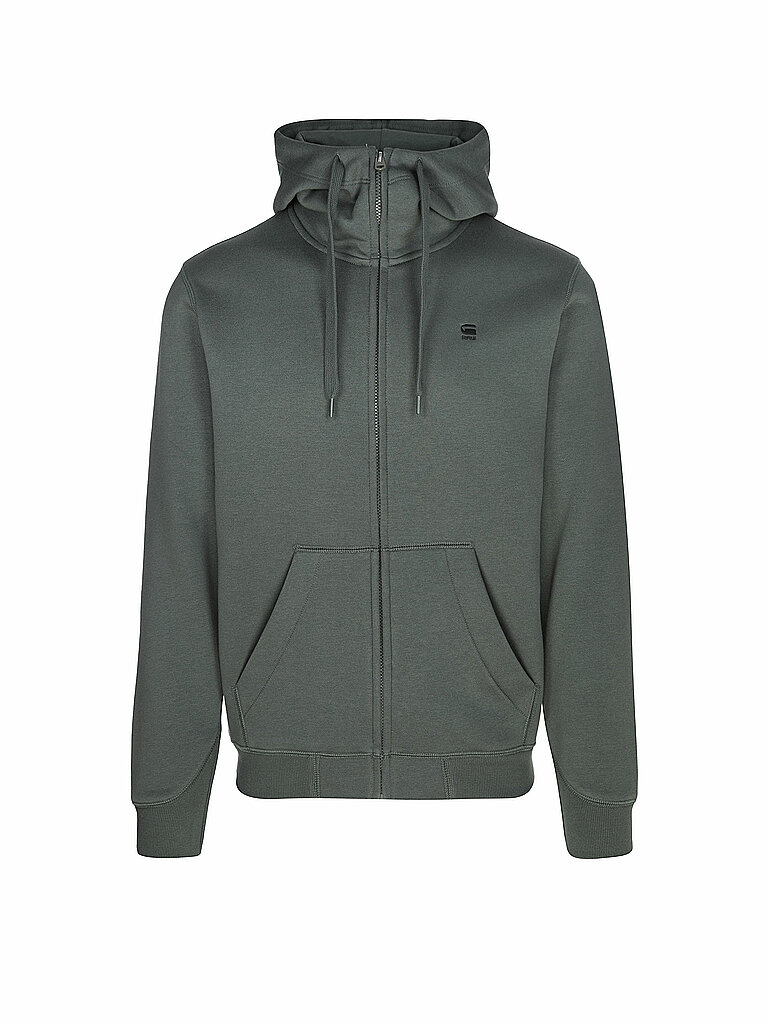 G-STAR RAW Sweatjacke  grau | XXL von G-Star Raw