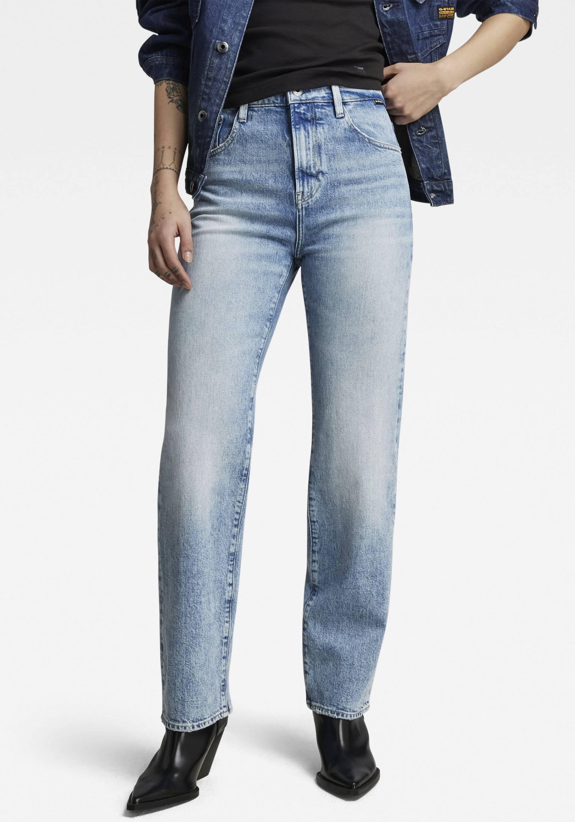G-Star RAW High-waist-Jeans »Viktoria High Straight« G-Star RAW High-waist-Jeans »Viktoria High Straight« von G-Star