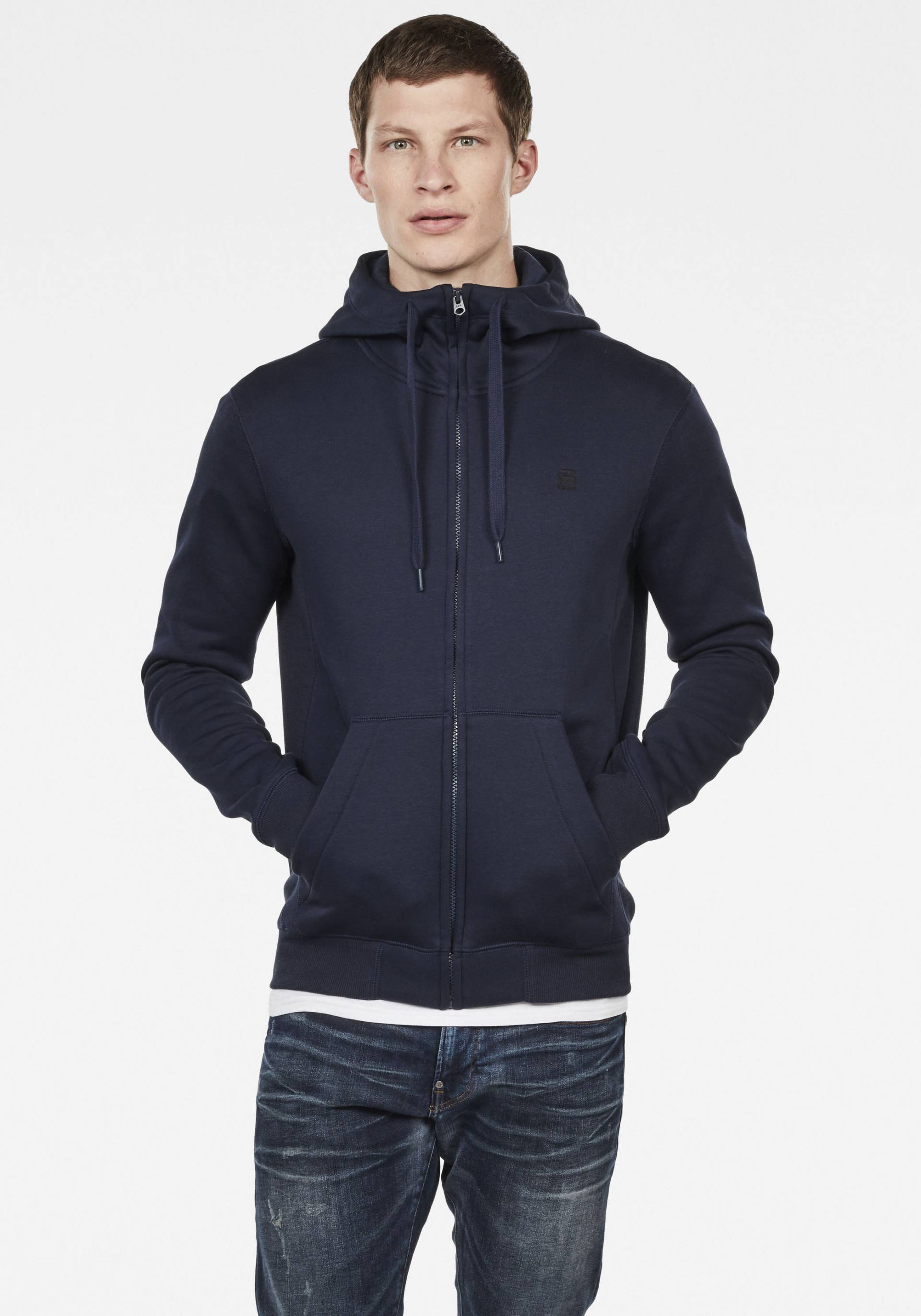 G-Star RAW Kapuzensweatjacke »Premium Basic Hooded Zip Sweater« von G-Star