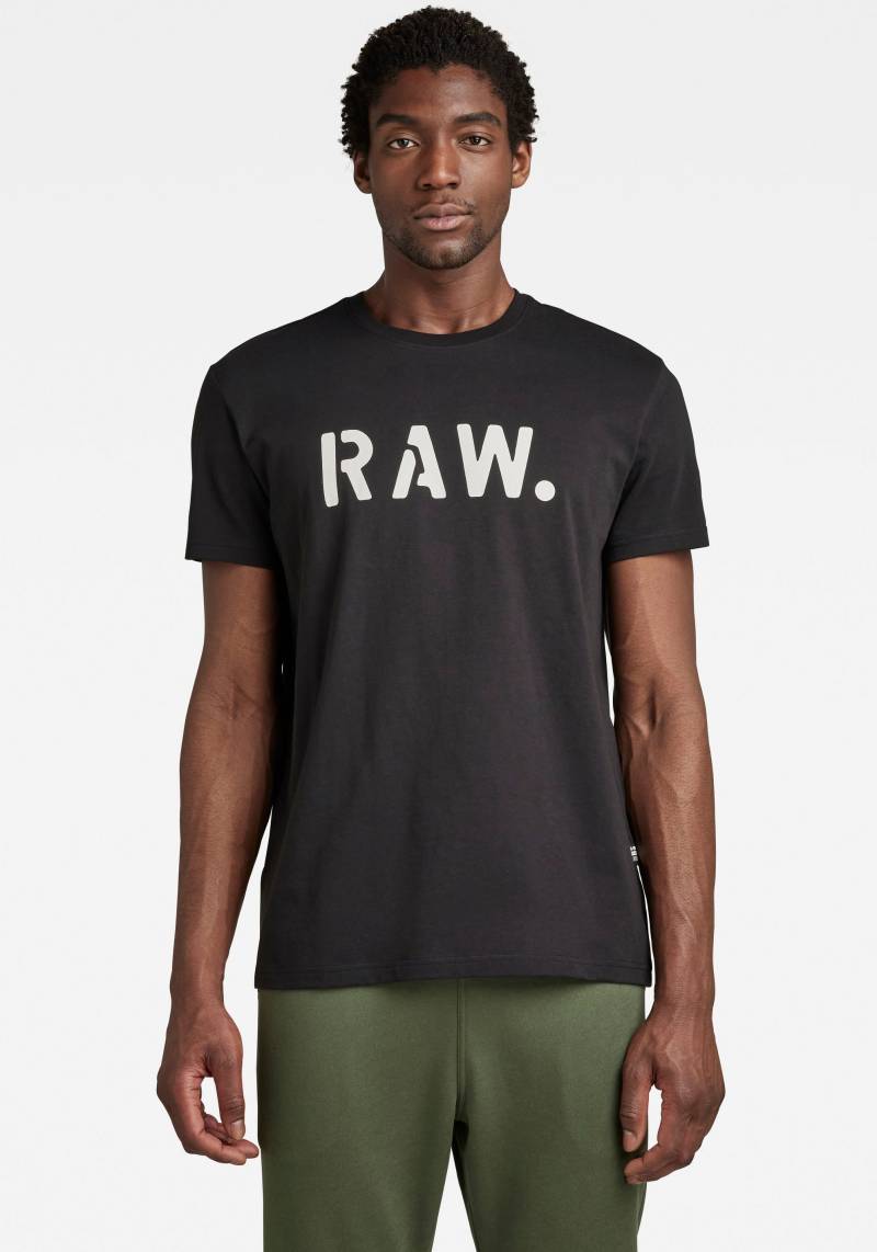 G-STAR Print-Shirt »Stencil RAW T-Shirt« von G-Star