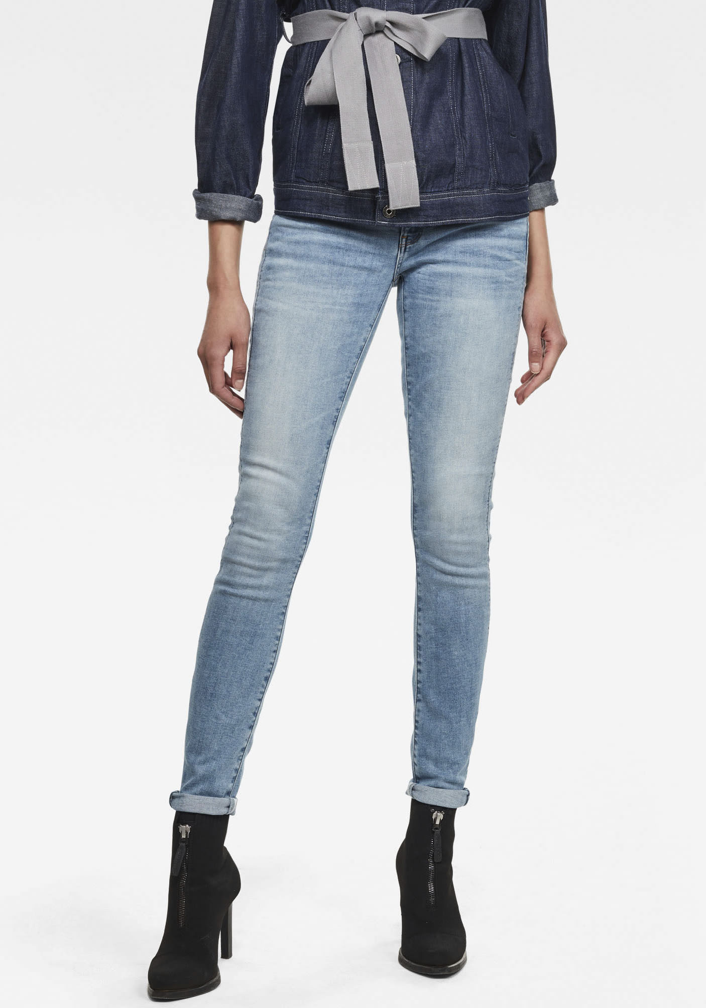G-STAR Skinny-fit-Jeans »3301 High Skinny«, in High-Waist-Form G-STAR Skinny-fit-Jeans »3301 High Skinny«, in High-Waist-Form von G-Star