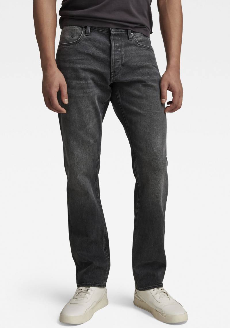 G-STAR Straight-Jeans »Mosa Straight«, mit hellen Nähten von G-Star