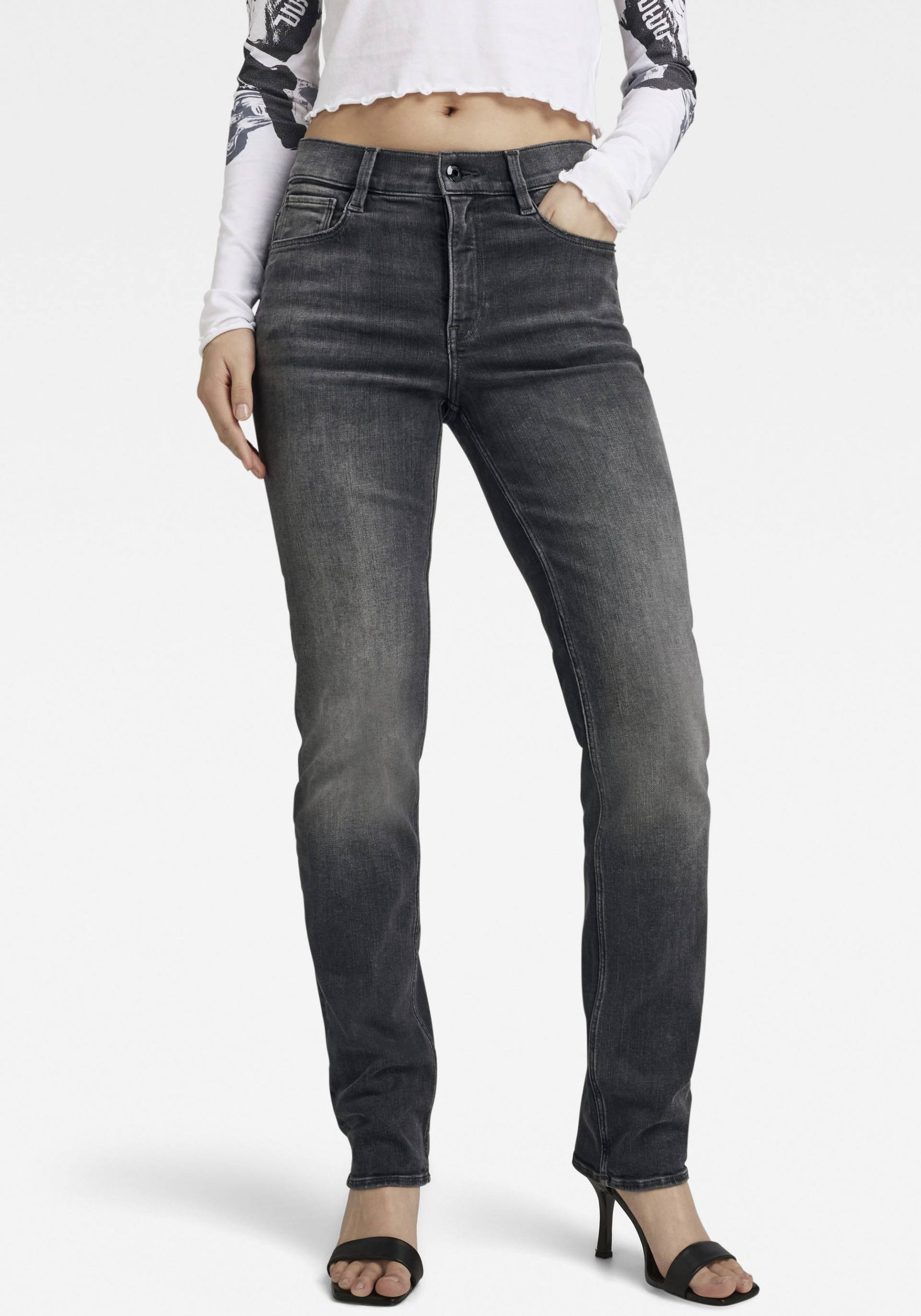 G-STAR Straight-Jeans »Strace Straight Wmn« von G-Star