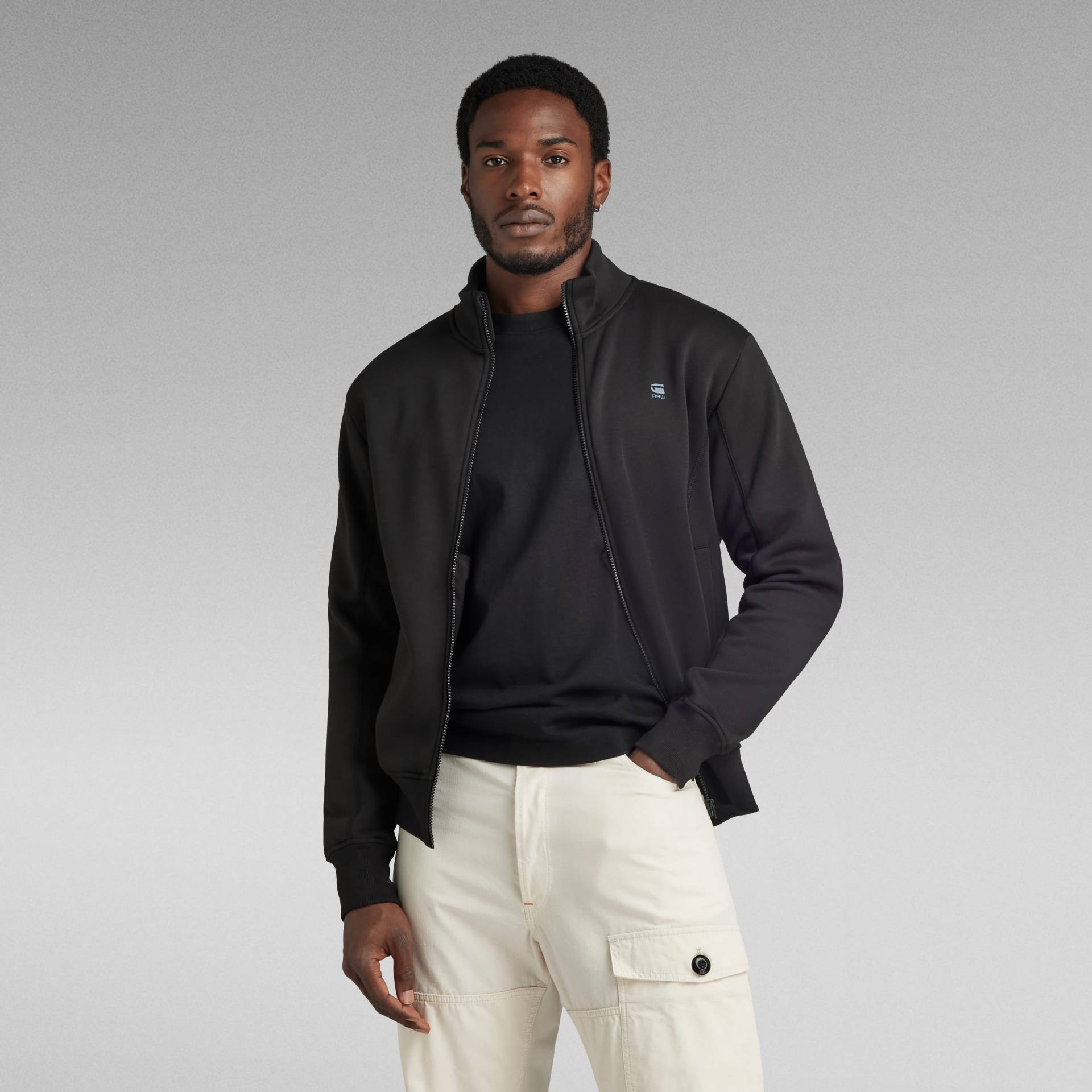 G-STAR Sweatjacke, mit Logodruck auf der Brust G-STAR Sweatjacke, mit Logodruck auf der Brust von G-Star