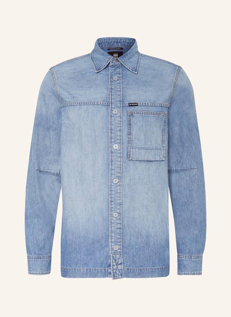 G-Star Raw Jeans-Overshirt blau von G-Star Raw