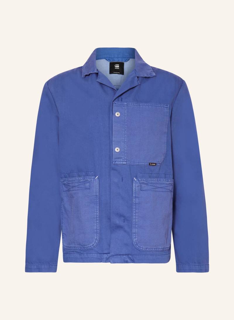 G-Star Overjacket Marseille blau von G-Star