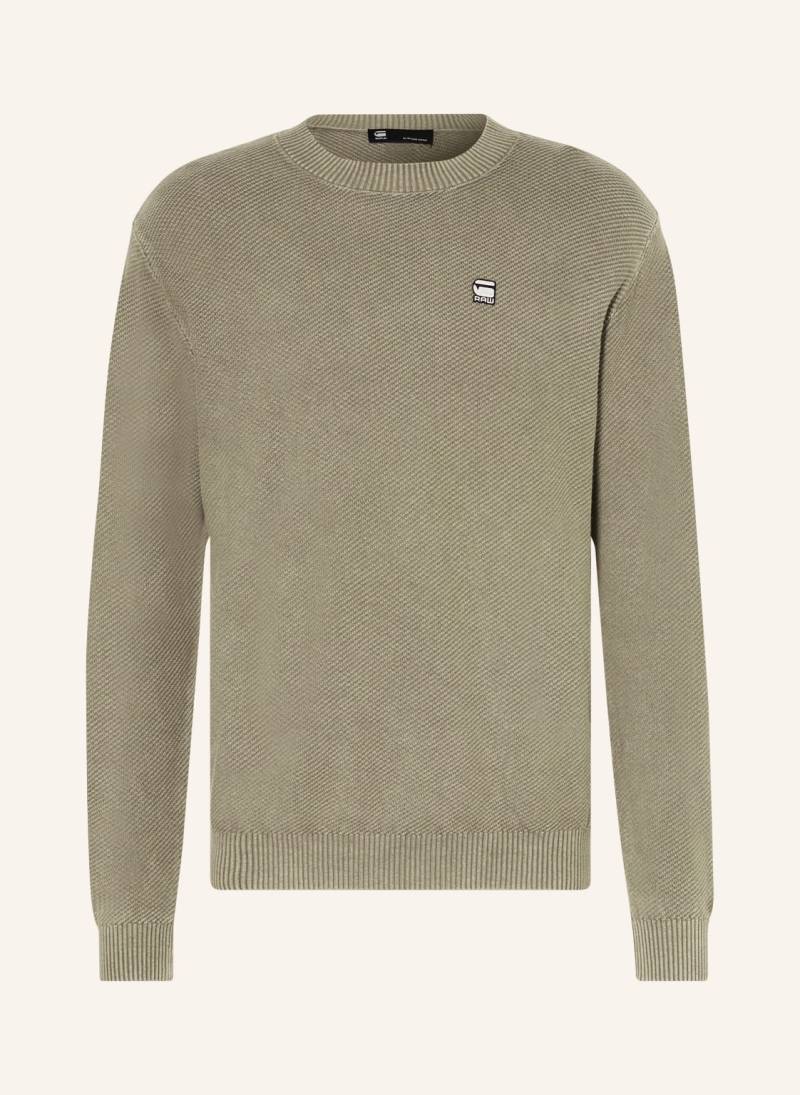 G-Star Raw Pullover Moss gruen von G-Star Raw