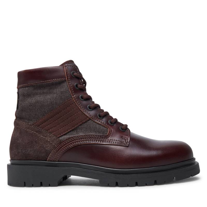 Schnürschuhe G-Star Raw Tyler Boot Mid M D25777 Dunkelrot von G-Star Raw