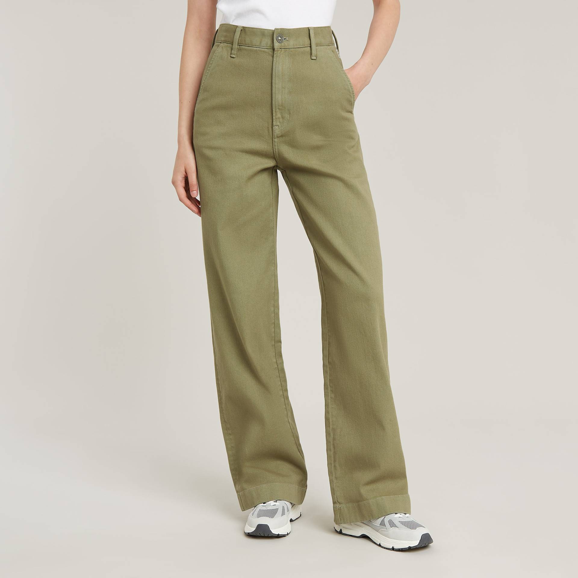 G-STAR Chinohose »Deck 2.0 High Loose Chino wmn«, mit Taschen von G-Star
